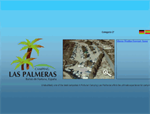 Tablet Screenshot of campinglaspalmeras.eu